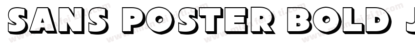 Sans Poster Bold JL字体转换